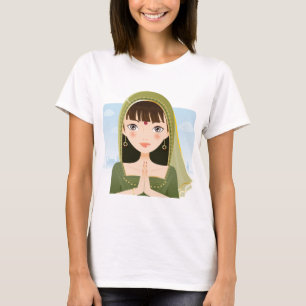 T-shirt Femme indienne