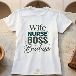 T-shirt Femme Infirmière Patronne Mégère Sarcasique Audaci