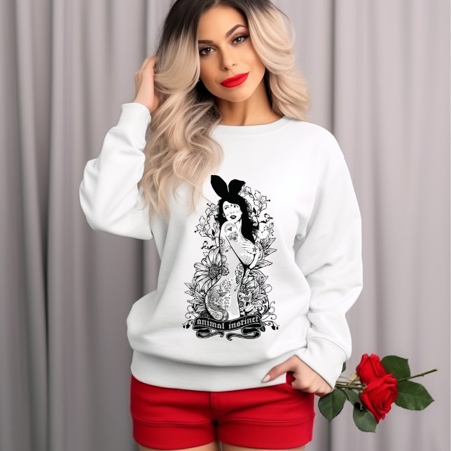 T-shirt Femme - Instinct animal (Créateur téléchargé)