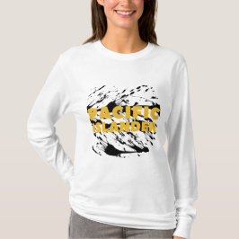 T-shirt Femme insulaire du Pacifique à manches longues