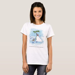 T-shirt femme Island Was Level