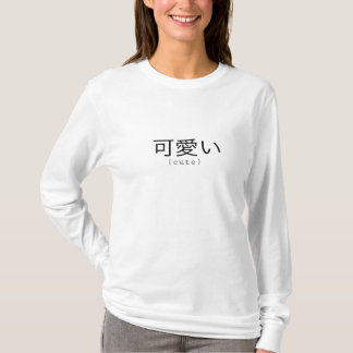 T-shirt Femme japonaise mignonne à manches longues