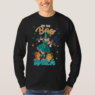 T-shirt Femme Je Suis La Sorcière Boss Halloween Costume B