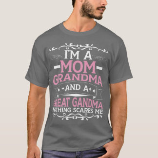 T-shirt Femme Je suis maman grand-mère et grand-mère Nothi
