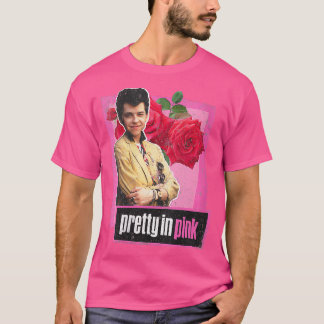 T-shirt Femme jolie en Rose de Duckie Rose VNeck
