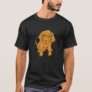 T-shirt Femme Jolie Porte-Chien Amoureux des chiens Vizsla