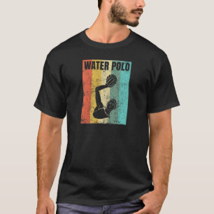 T-shirt Femme Joueuse de water-polo Joueuse de ballon Vint