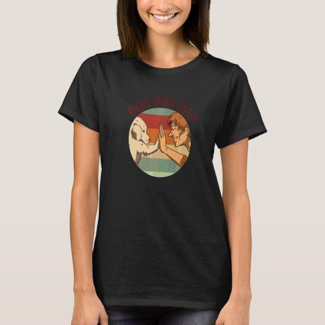 T-shirt Femme Jovely Amoureux des chiens de chien meilleur (Devant)