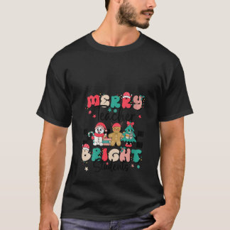 T-shirt Femme Joyeux enseignant brillant étudiant amusant