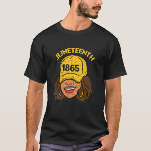 T-shirt Femme Juin 1865 Juin 19E Femme Black Pride Af