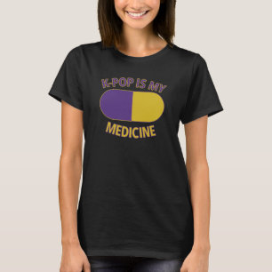 T-shirt femme K-Pop Is My Medicine Ver 2