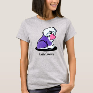 T-shirt femme KiniArt OES chaude et fuzzy