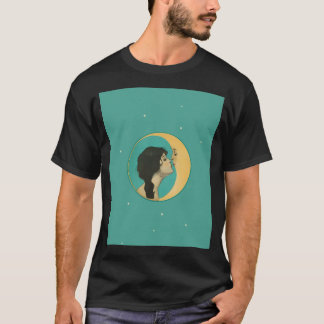 T-shirt Femme Kissing Moon (Chère Vielle Dixie Moon) Origi