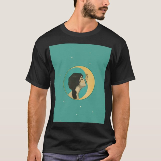 T-shirt Femme Kissing Moon (Chère Vielle Dixie Moon) Origi (Devant)