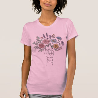 T-shirt Femme : Le Poing du Changement & Le Cœur de l'Épan