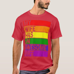 T-shirt Femme lesbienne drôle LGBTQ Mois de la fierté gay 