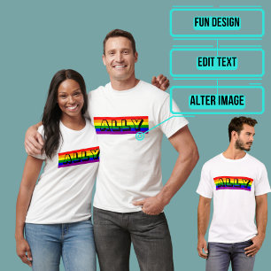 T-shirt Femme LGBT Ally