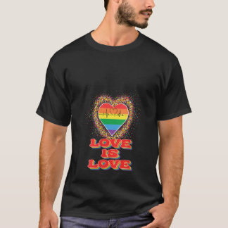 T-shirt Femme LGBTQ L'amour est amour Gay pride LGBT Ally 