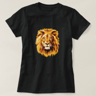 T-shirt Femme Lion Leo Head DNF