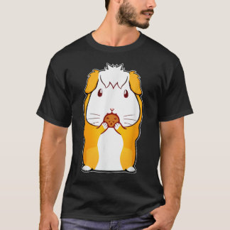 T-shirt Femme Louveuse De Cochon De Guinée Mange Cookie Gu