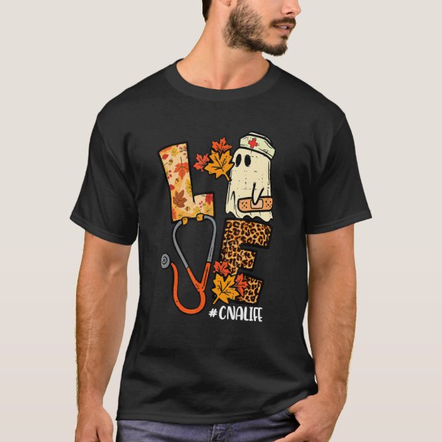 T-shirt Femme Love CNA Life Nurse Cheveux Messy Healthcare (Devant)