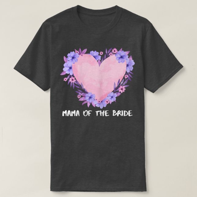 T-shirt Femme Mama De La Fille Mère Journée1435 (Design devant)