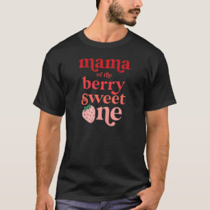 T-shirt Femme Mama Du Berry Sweet One Strawberry Firs
