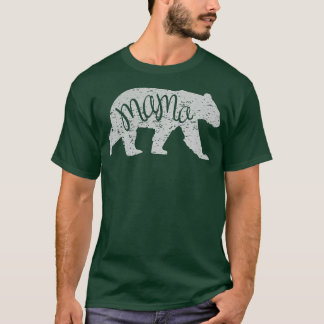 T-shirt Femme Mama ours Chemise Graphique Tee2066
