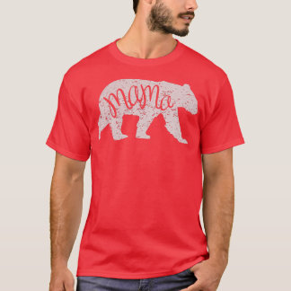 T-shirt Femme Mama ours Chemise Graphique Tee2068