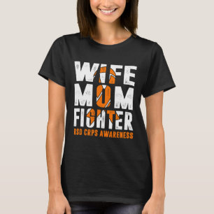 T-shirt Femme Maman Combattante Rsd Crps Sensibilisation