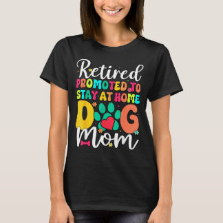 T-shirt Femme maman de chien retraitée retraite amoureuse