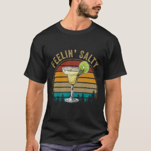 T-shirt Femme Margarita-chemise Sentiment Salé Cinco De Ma