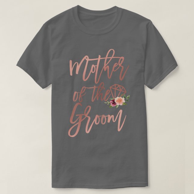 T-shirt Femme Mariage Famille Mère de la chambre (Design devant)