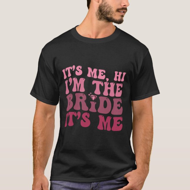 T-shirt Femme Mariée Amusante Son Moi Salut Je suis L'Épou (Devant)