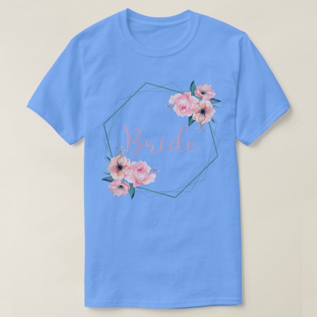 T-Shirt Femme Mariée Enterrement de Vie de Garçon  (Design devant)