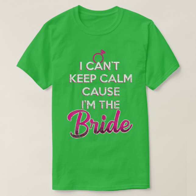 T-shirt Femme Mariée Enterrement de Vie de Jeune Fille Fem (Design devant)