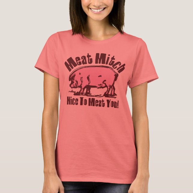 T-shirt Femme Meat Mitch (Devant)