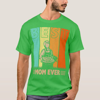 T-shirt Femme Meilleur Agriculteur Maman Jamais Rétro Grap