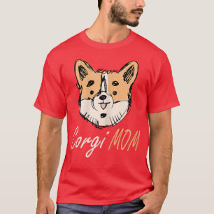 T-shirt Femme Meilleur Corgi Maman Propriétaire de chien, 