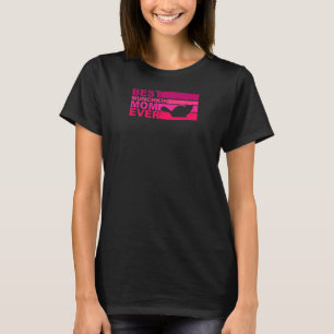 T-shirt Femme Meilleur Munchkin Maman Jamais