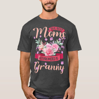 T-shirt Femme Meilleures mamans promu Grand-mère grand-mèr