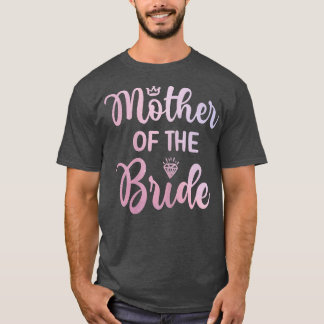 T-shirt Femme Mère De L'Épouse Fête des mariées Mariage D