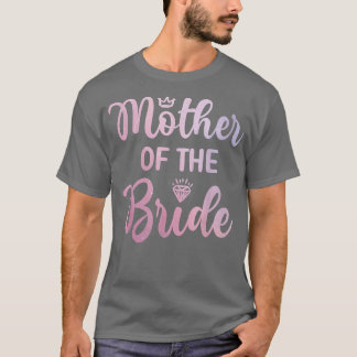 T-shirt Femme Mère De L'Épouse Fête des mariées Mariage D