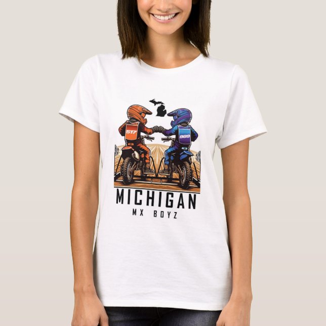 T-shirt femme Michigan Mx Boyz (Devant)
