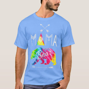 T-shirt Femme mignonne Drôle Mama Ours Faune Merveilleuse