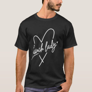 T-shirt femme mignonne drôle tee dame cantine école l