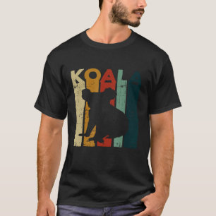T-shirt Femme mignonne Hommes Enfants Retro Koala Ours Zoo