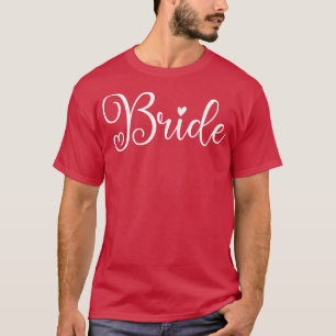 T-shirt Femme Mignonne Mariée Drôle de Mariage et Enterrem