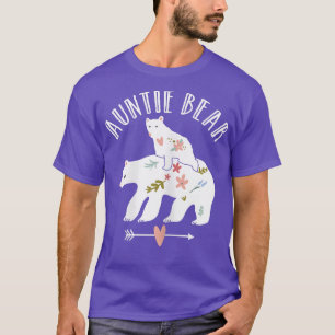 T-shirt Femme mignonne ours de la petite fille, Tante Prem