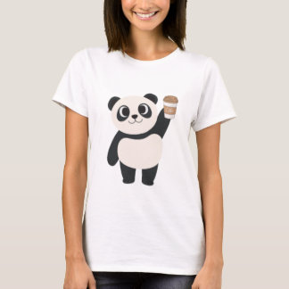 T-shirt femme mignonne panda